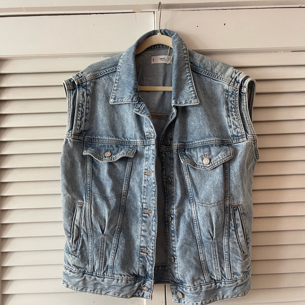 Mango Denim Vest